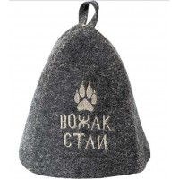 Шапка банная мужская с принтом 